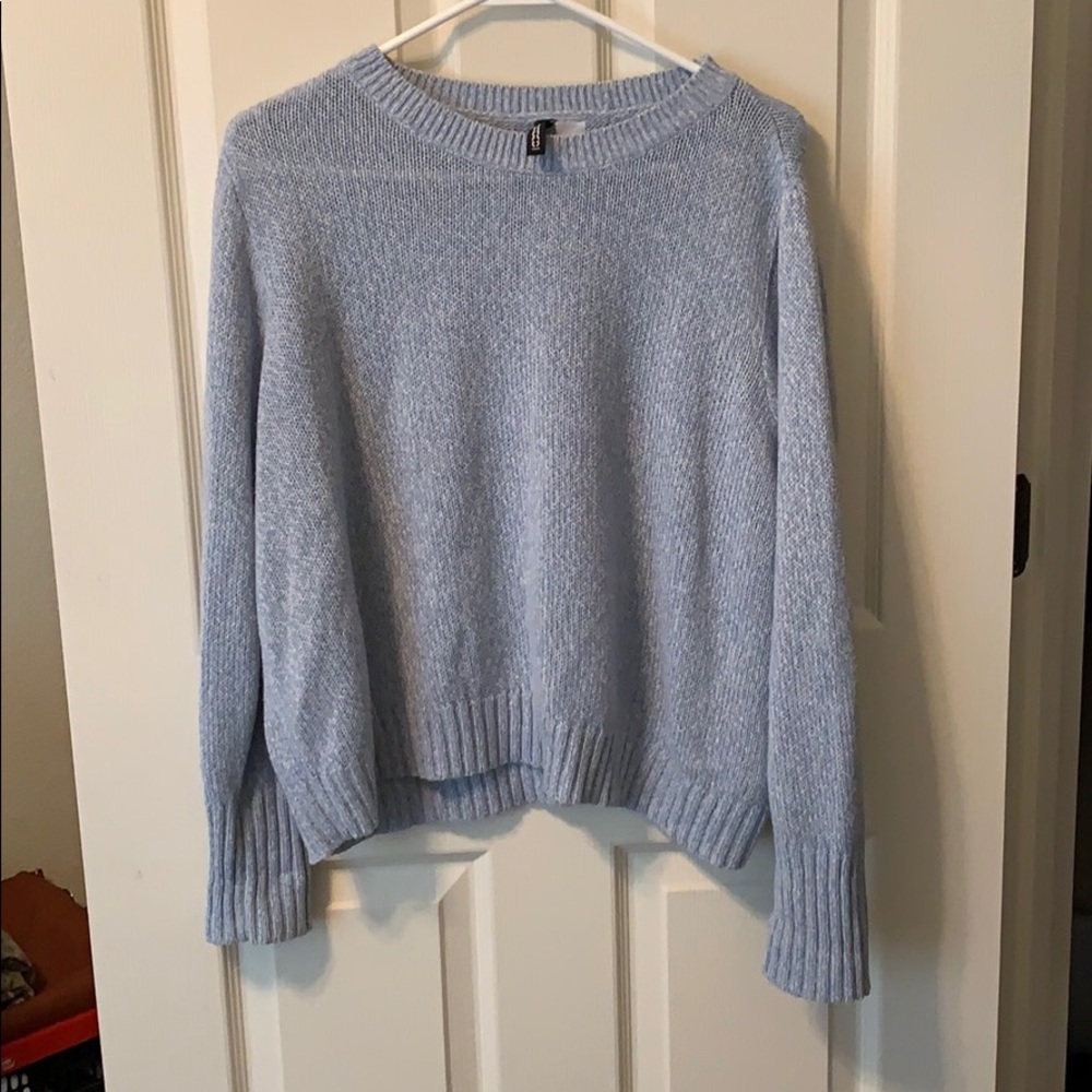 Baby blue sweater